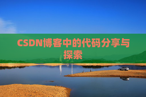 CSDN博客中的代码分享与探索